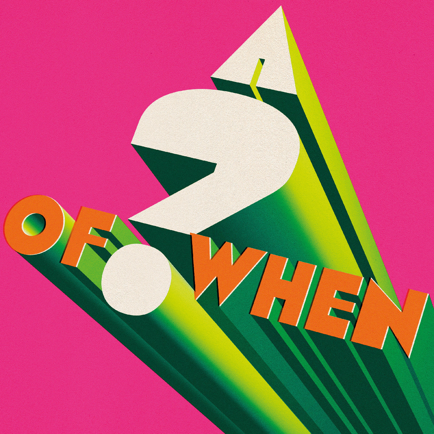 PANDA BEAR & SONIC BOOM - A ? of WHEN (Vinyle) PRÉCOMMANDE (10 juillet)