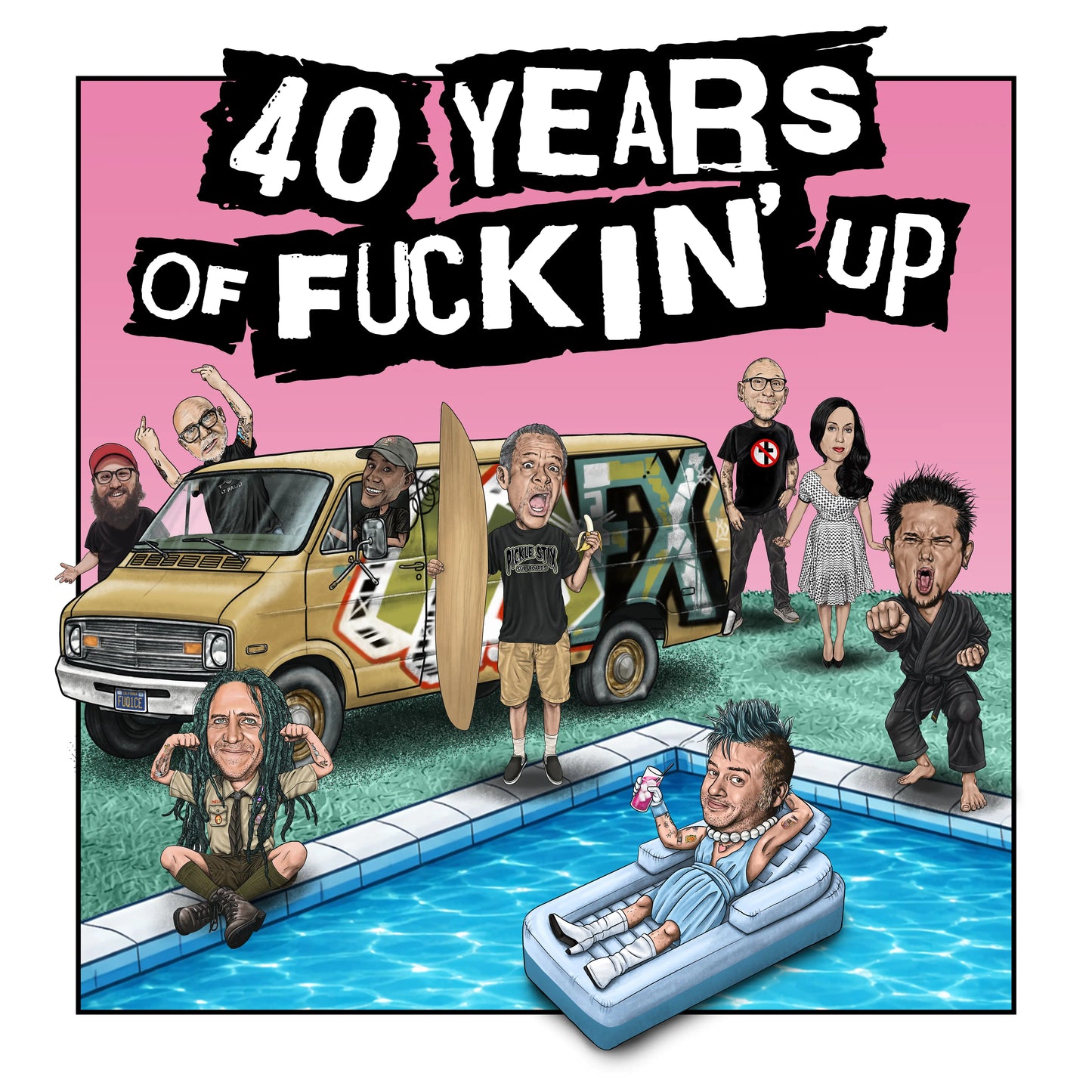 NOFX - 40 Years of Fuckin' Up: Soundtrack and Score (Vinyle) PRÉCOMMANDE (28 août)