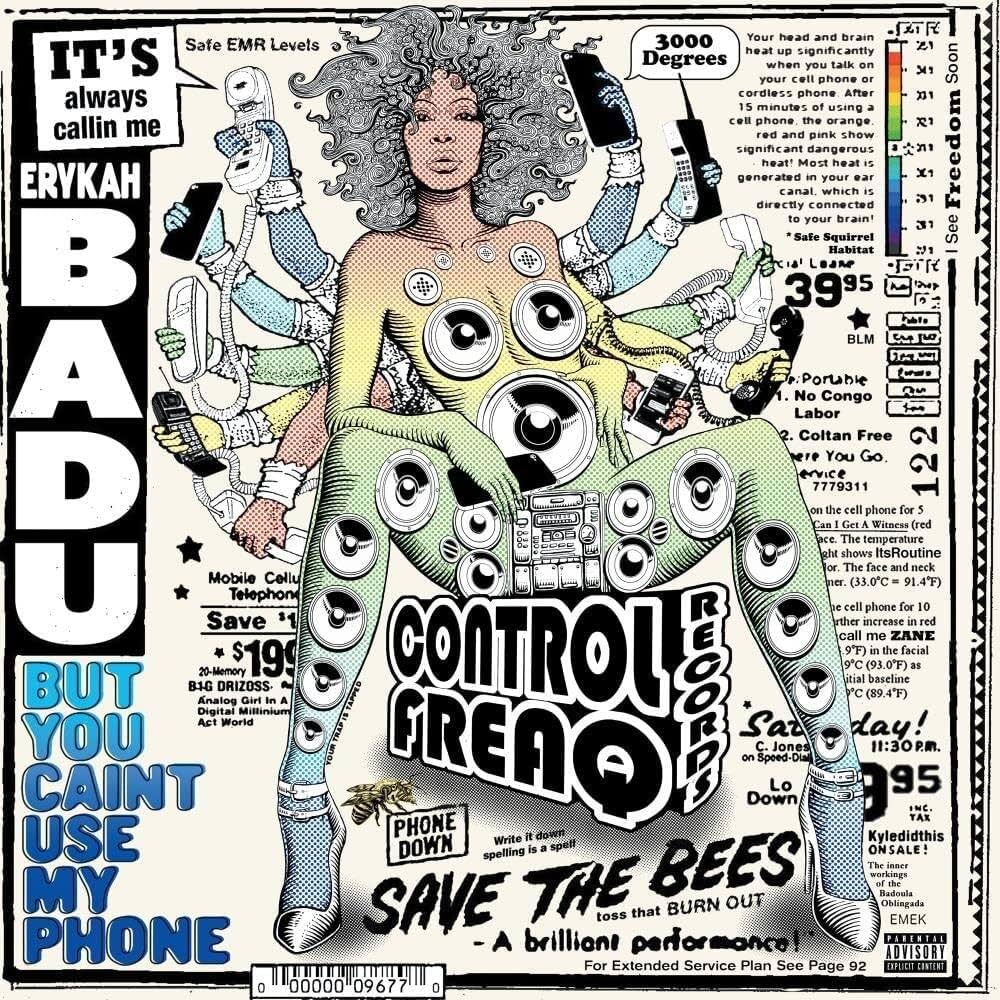 ERYKAH BADU - But You Caint Use My Phone (Vinyle)