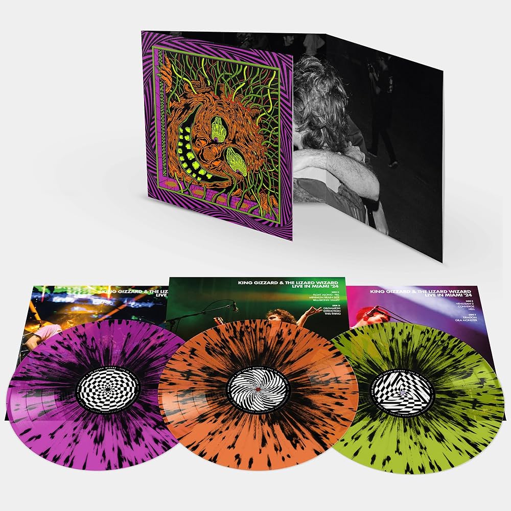 KING GIZZARD AND THE LIZARD WIZARD - Live in Miami '24 (Vinyle)