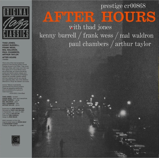 THAD JONES - After Hours (Vinyle)