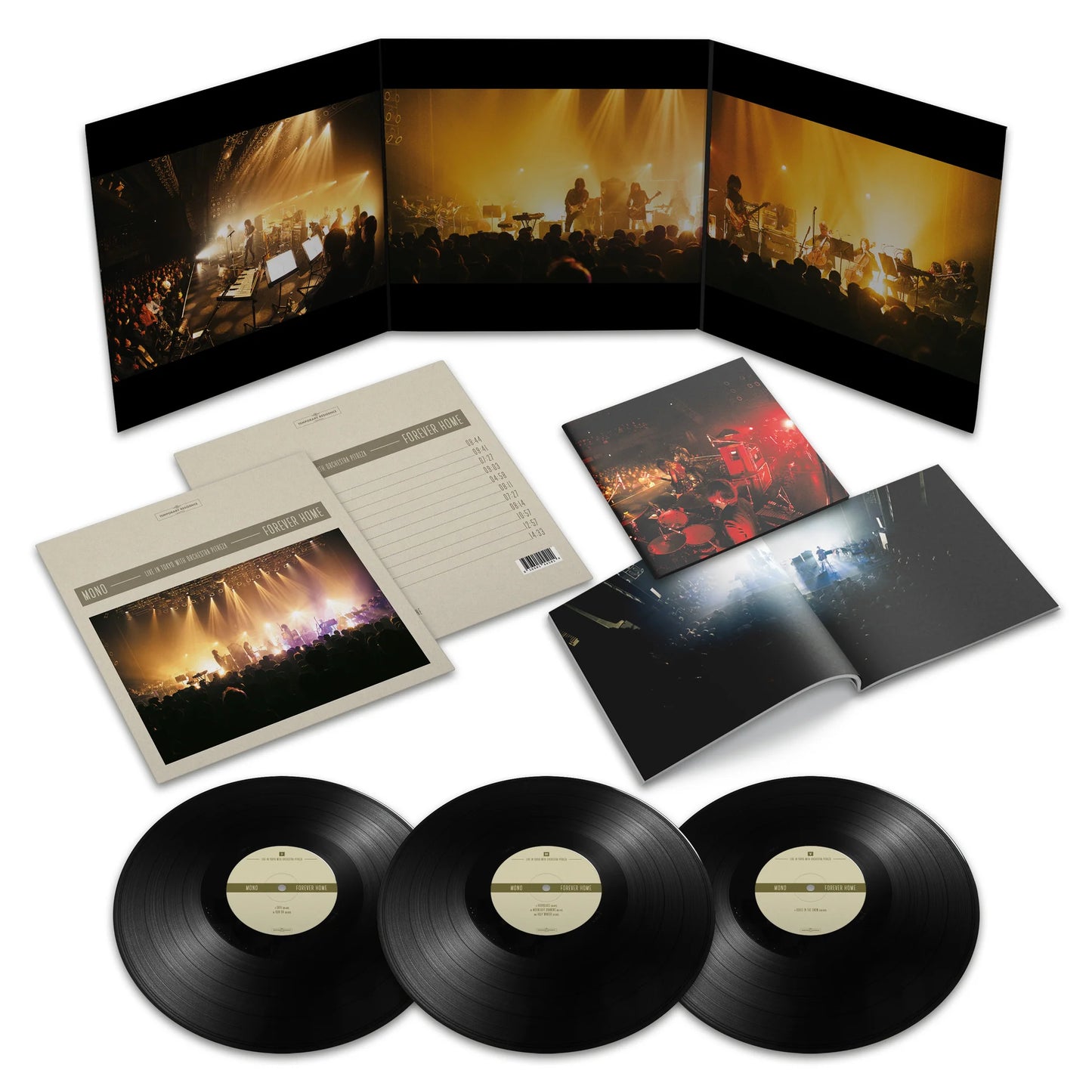 MONO - Forever Home : Live in Japan with Orchestra PITREZA (Vinyle) PRÉCOMMANDE