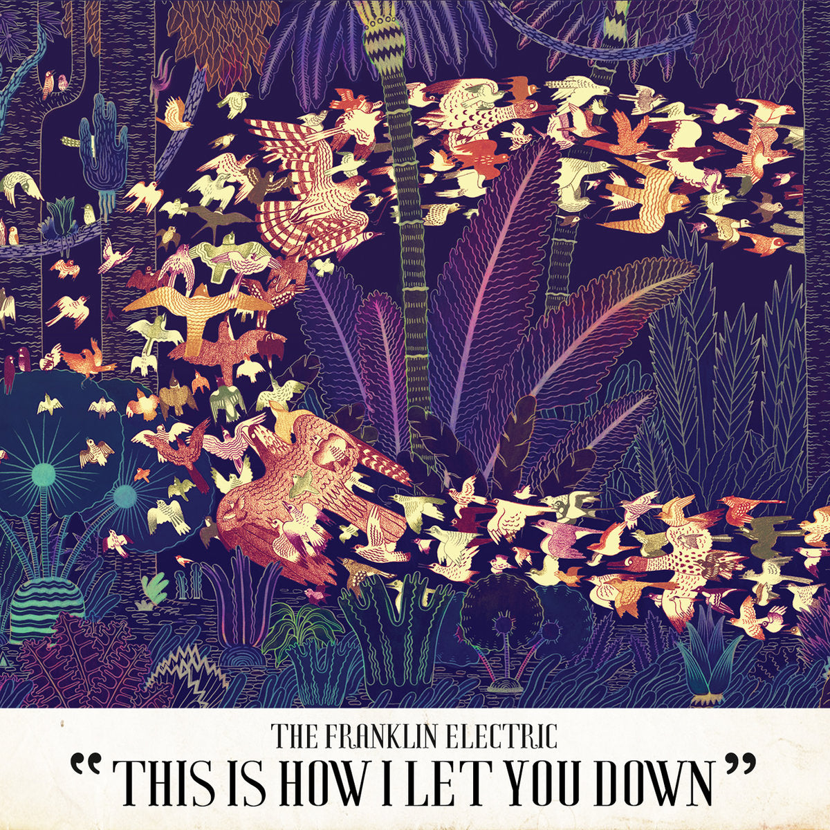 THE FRANKLIN ELECTRIC - "This Is How I Let You Down" (Vinyle)