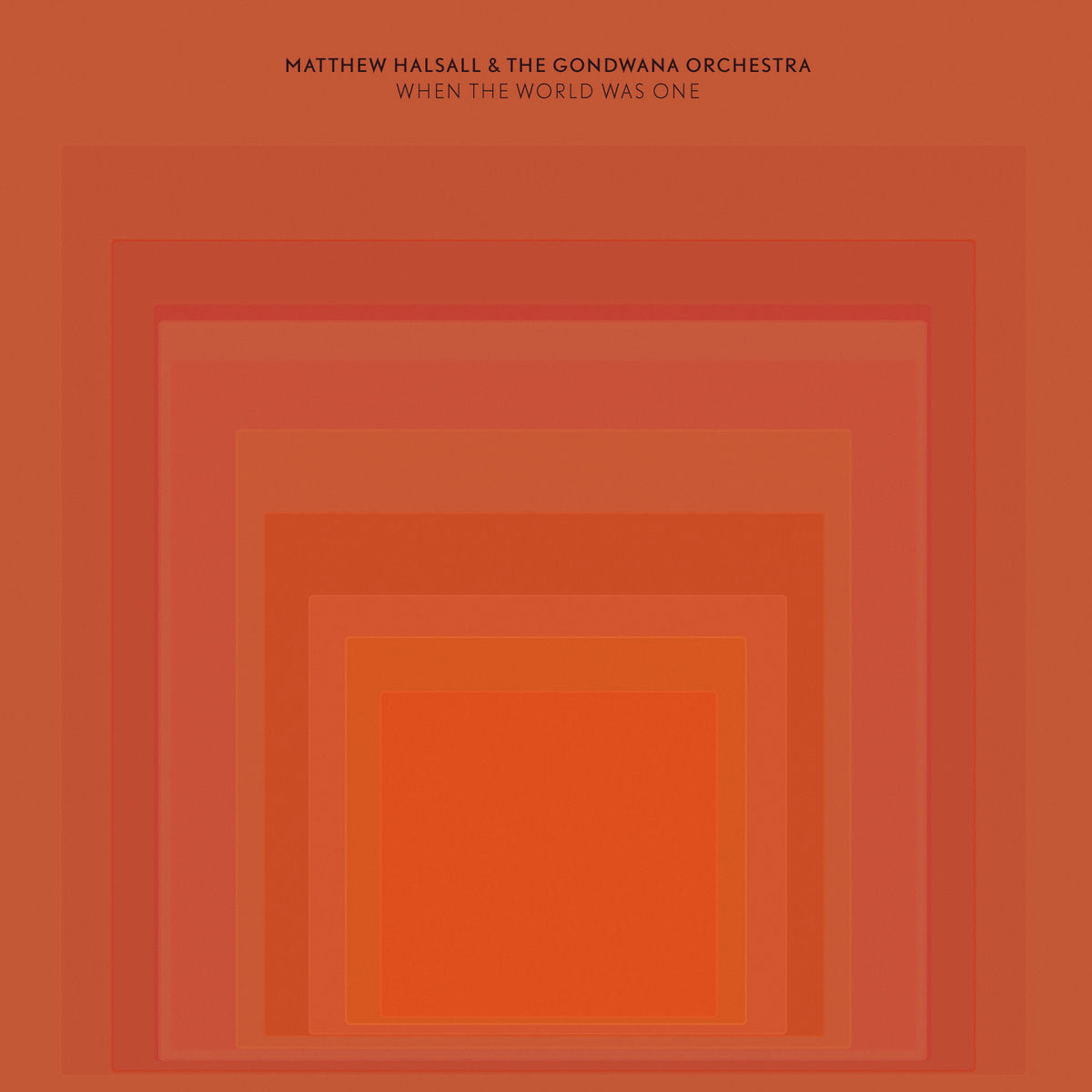 MATTHEW HALSALL & THE GONDWANA ORCHESTRA - When The World Was One (Vinyle)
