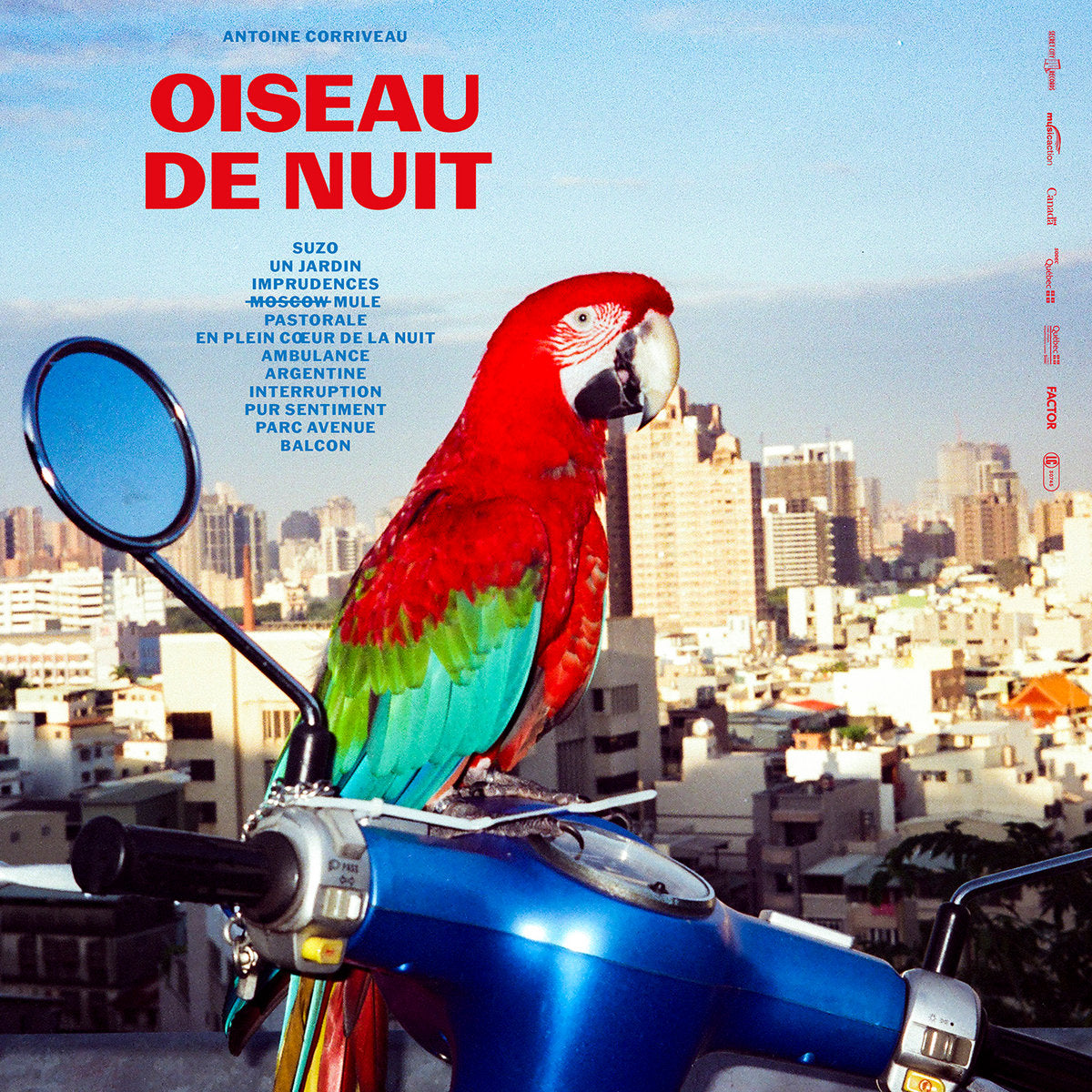 ANTOINE CORRIVEAU - Oiseau De Nuit (Vinyle)