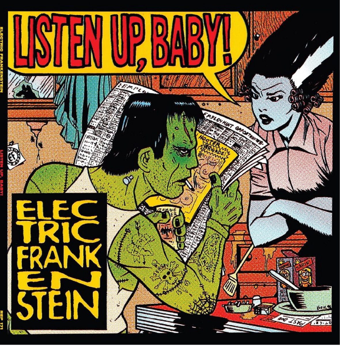ELECTRIC FRANKENSTEIN - Listen Up, Baby! (Vinyle)
