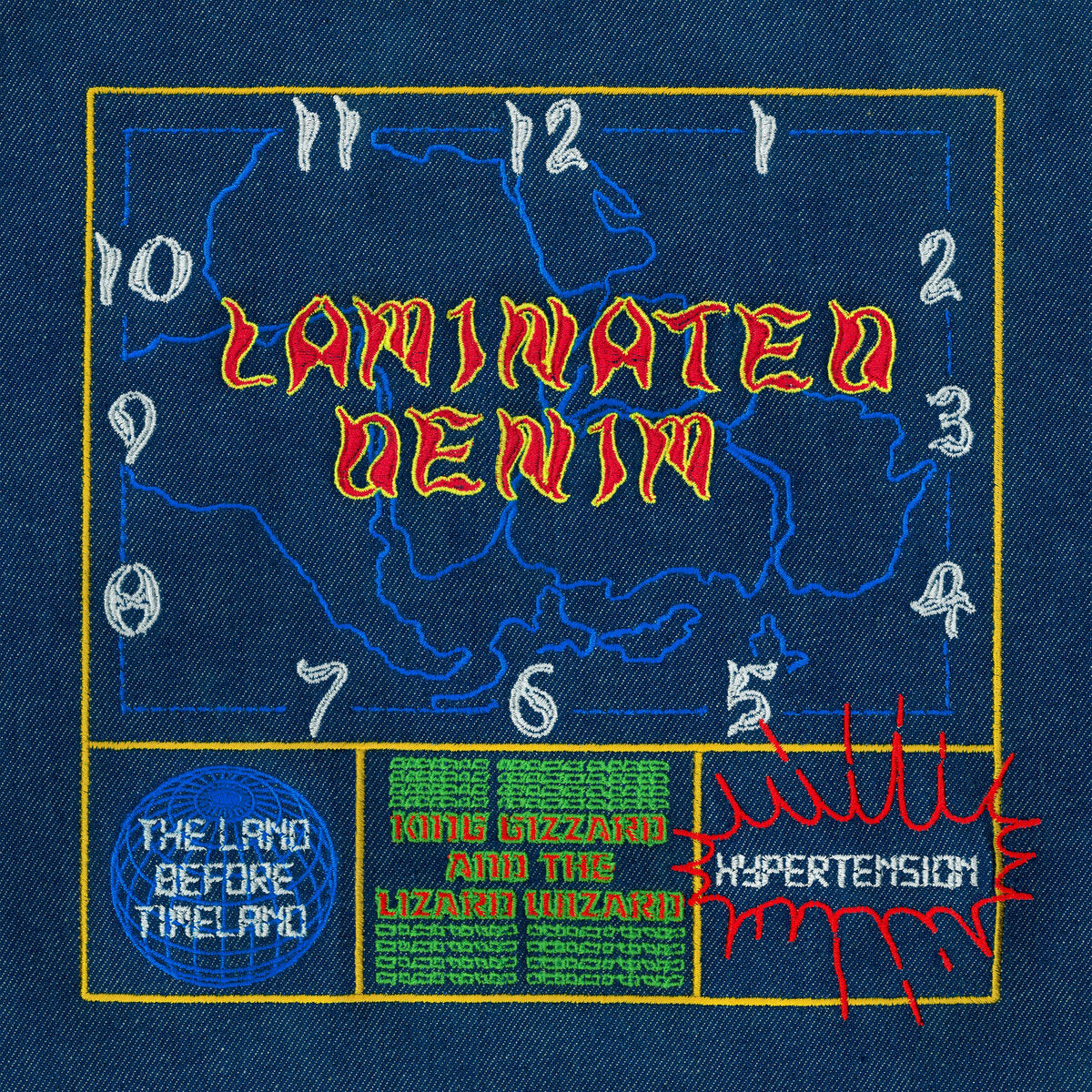 KING GIZZARD AND THE LIZARD WIZARD - Laminated Denim (Vinyle)