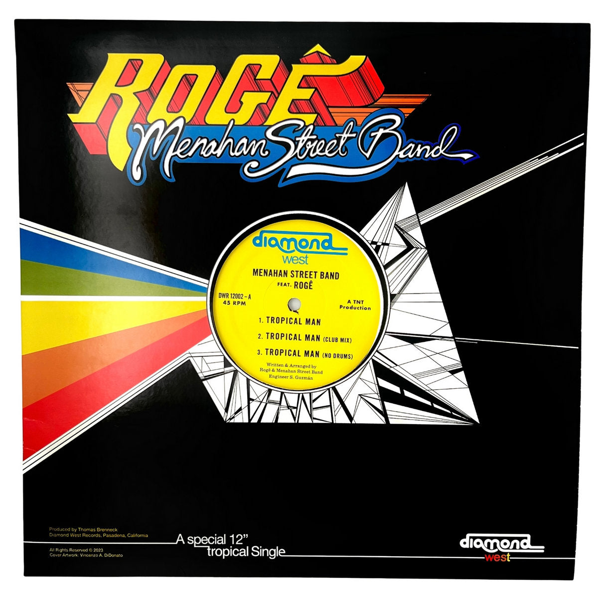 MENAHAN STREET BAND FT. ROGÊ - Tropical Man (Vinyle)