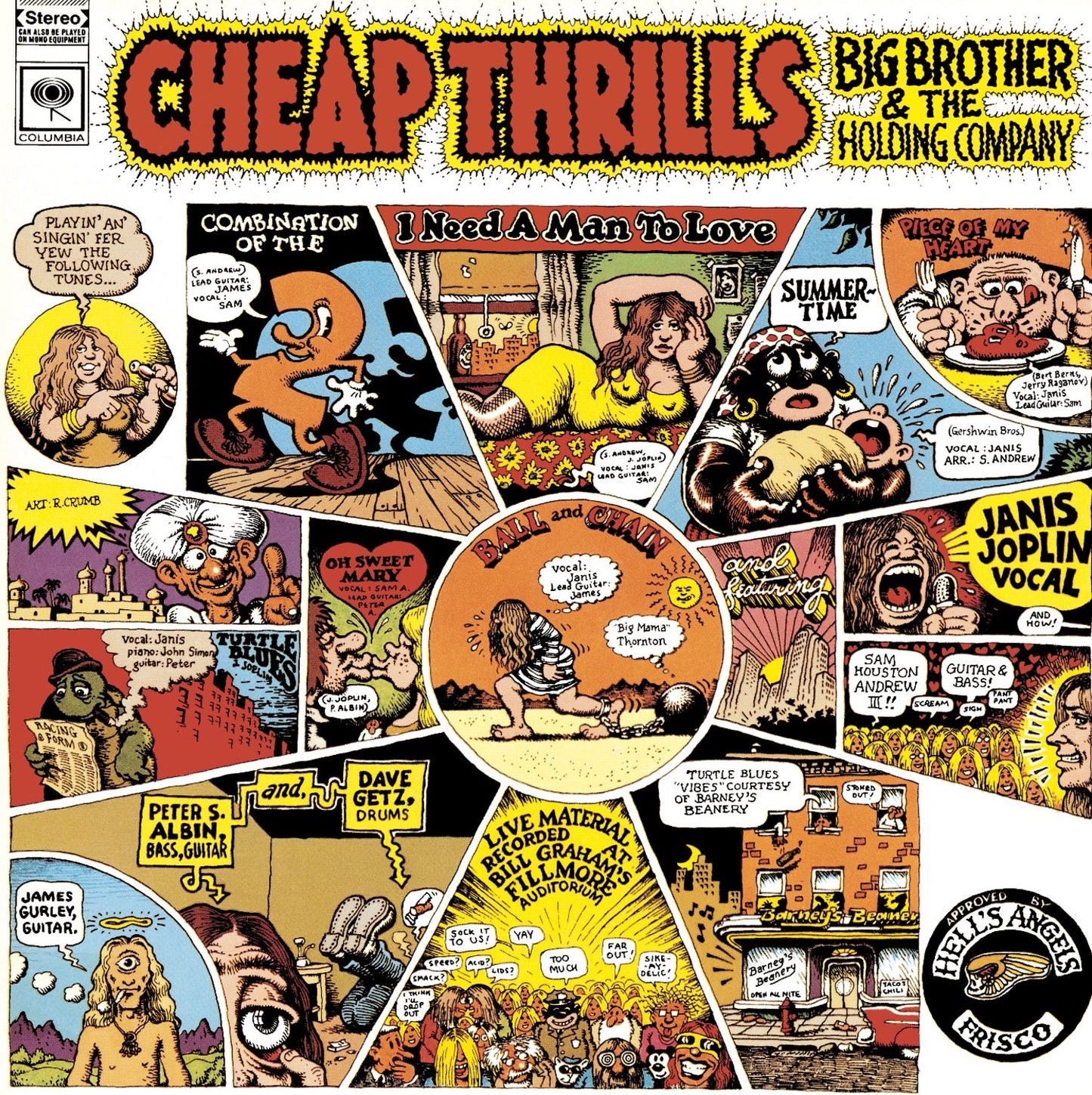 BIG BROTHER & THE HOLDING COMPANY - Cheap Thrills (Vinyle)