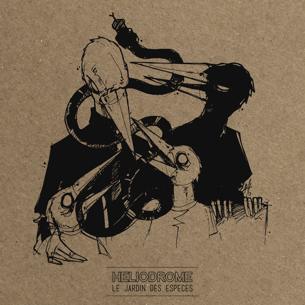 HÉLIODROME - Le Jardin des Espèces (Vinyle) - Endemik