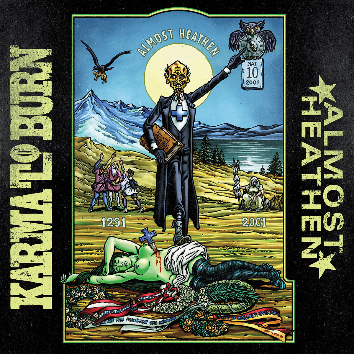 KARMA TO BURN - Almost Heathen (Vinyle)