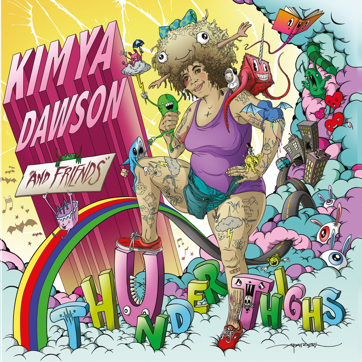 KIMYA DAWSON & FRIENDS - Thunder Thighs (Vinyle)