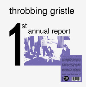 THROBBING GRISTLE - 1st Annual Report (Vinyle)