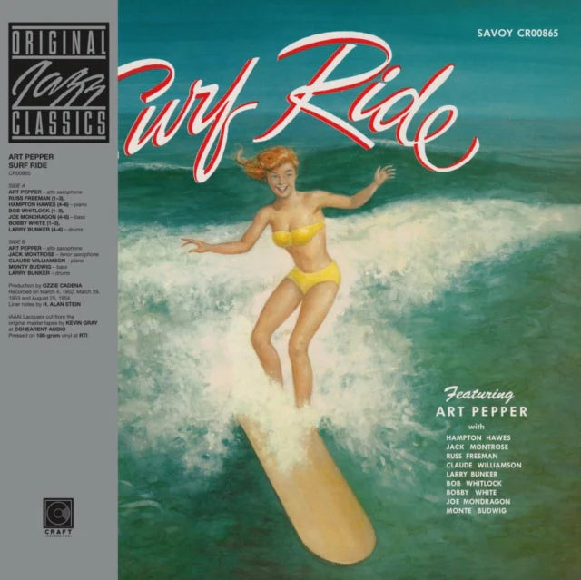 ART PEPPER - Surf Ride (Vinyle)