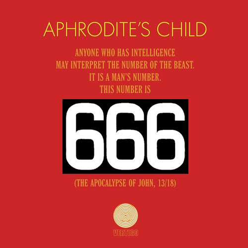 APHRODITE'S CHILD - 666 (The Apocalypse Of John 13/18) (Vinyle)