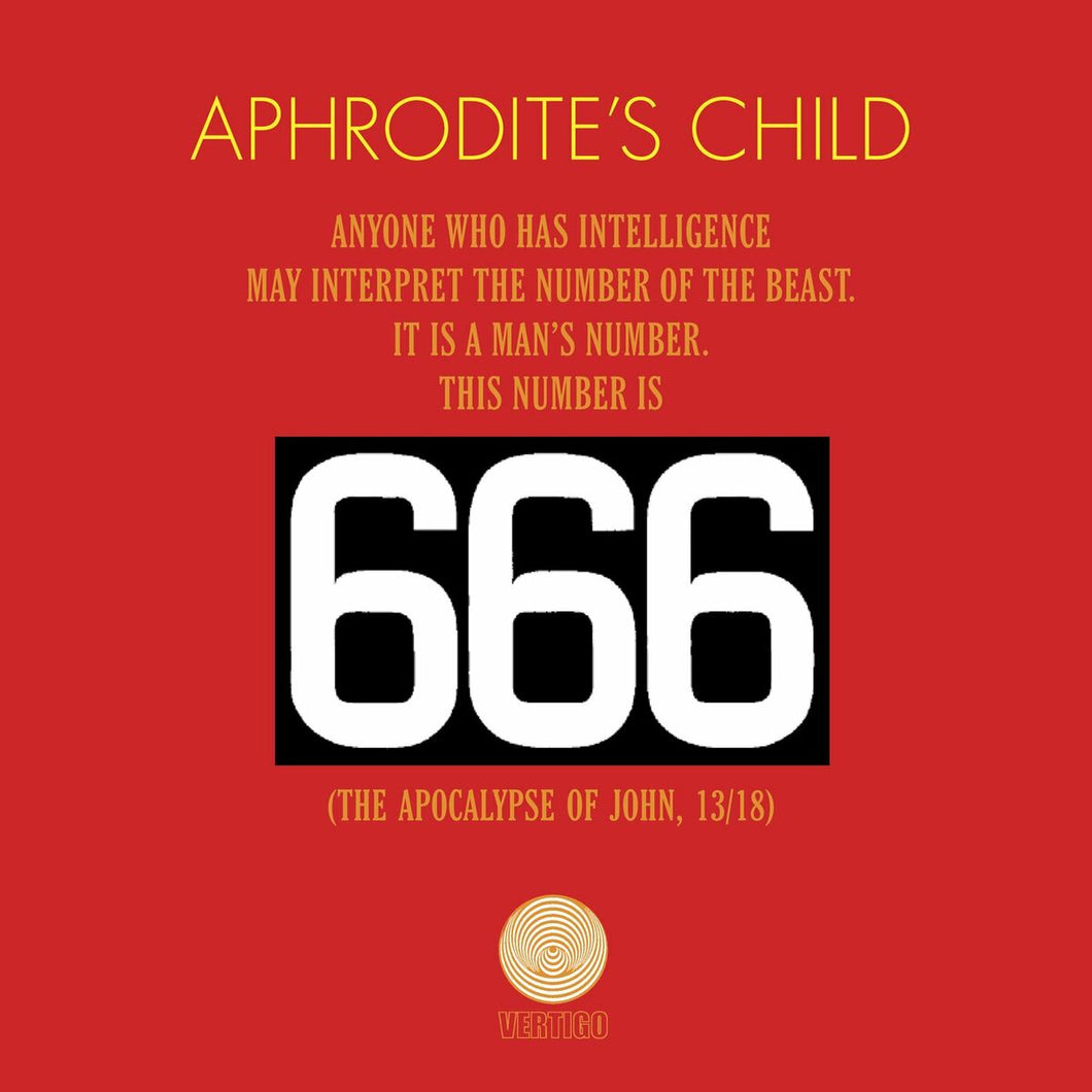 APHRODITE'S CHILD - 666 (The Apocalypse Of John 13/18) (Vinyle)