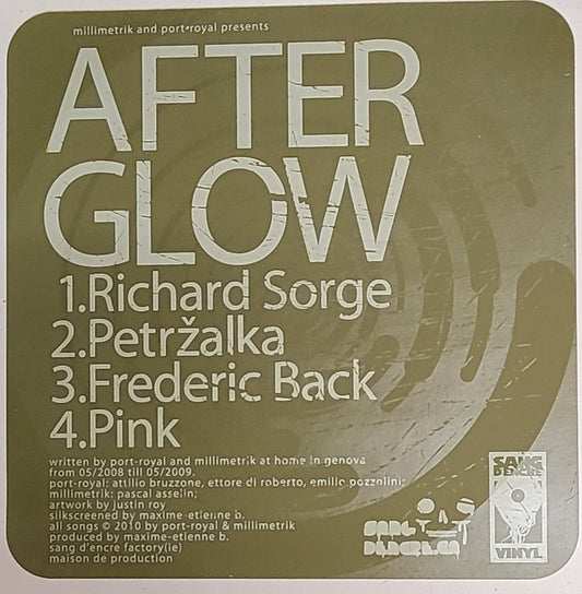 MILLIMETRIK & PORT-ROYAL - Afterglow (Vinyle)