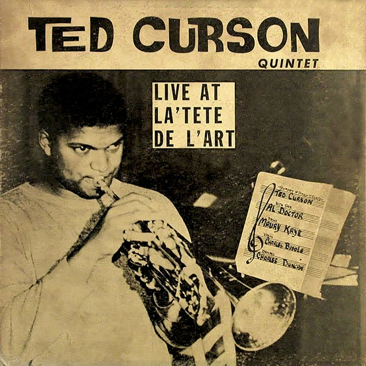 TED CURSON QUINTET - Live at La Tete de L'art (Vinyle)