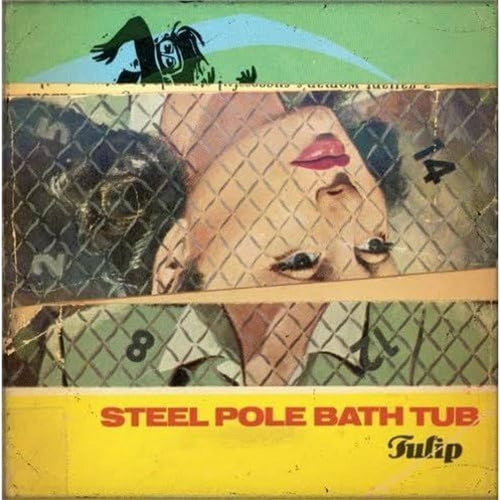 STEEL POLE BATH TUB - Tulip (Vinyle)