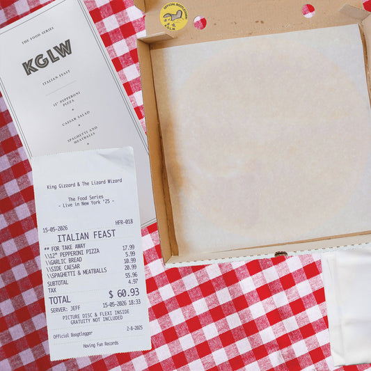 KING GIZZARD & THE LIZARD WIZARD - Italian Feast (Vinyle) PRÉCOMMANDE - Having Fun