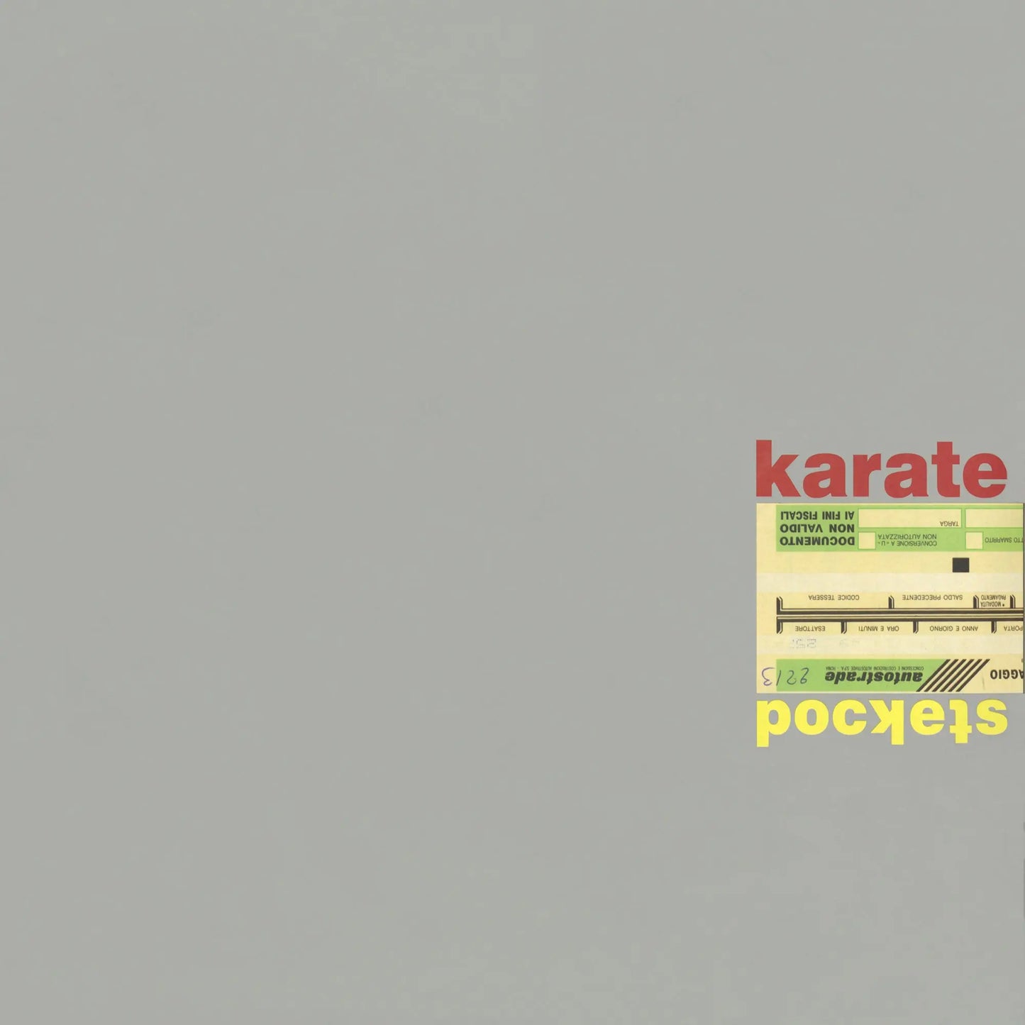 KARATE - Pockets (Vinyle) PRÉCOMMANDE