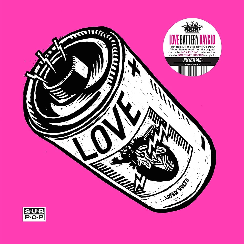 LOVE BATTERY - Dayglo (Vinyle)
