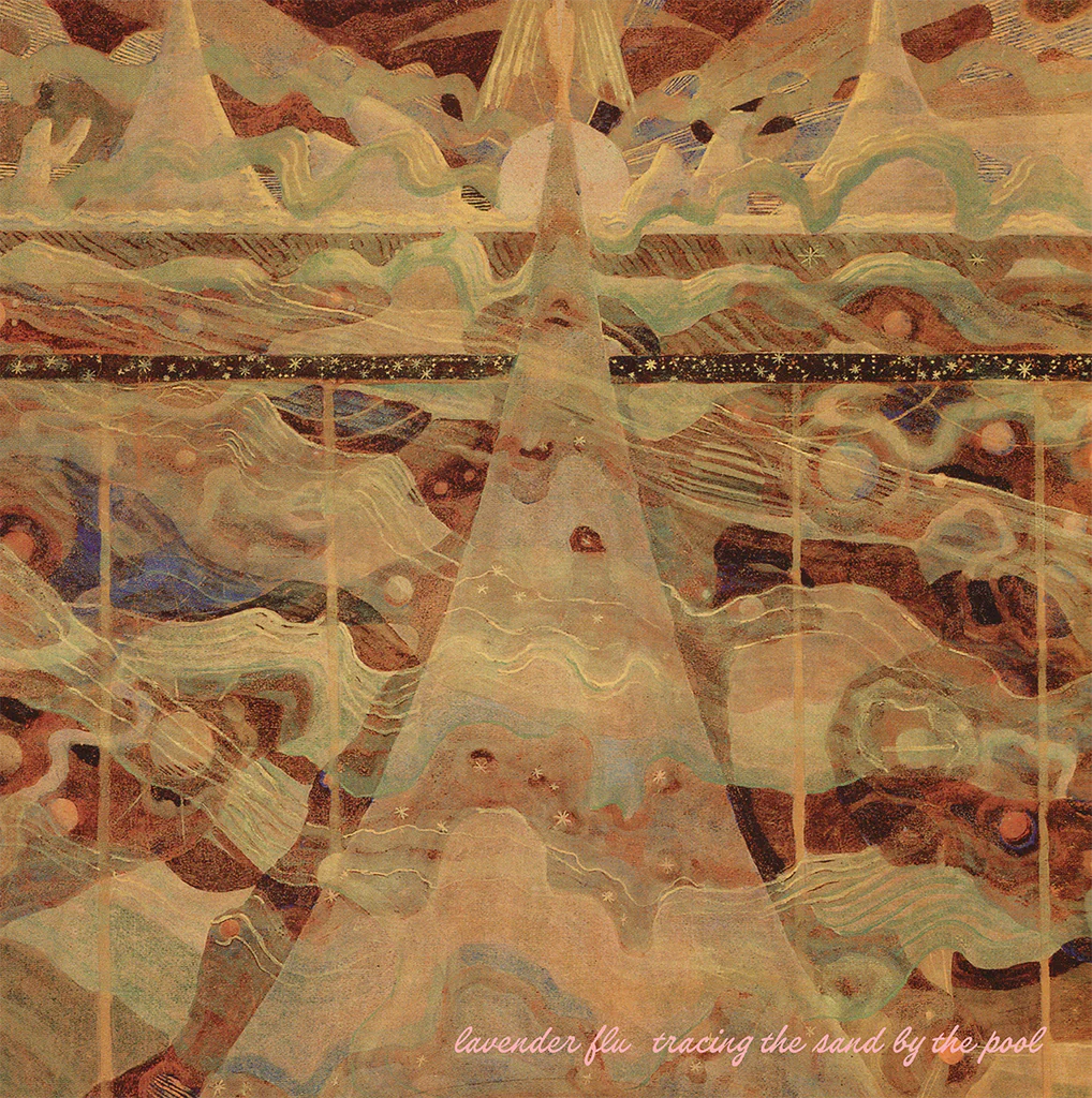 LAVENDER FLU - Tracing The Sand By The Pool (Vinyle)