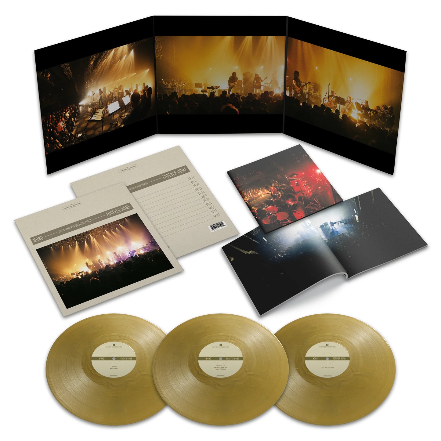 MONO - Forever Home : Live in Japan with Orchestra PITREZA (Vinyle) PRÉCOMMANDE