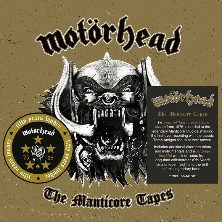 MOTÖRHEAD - The Manticore Tapes (Vinyle)