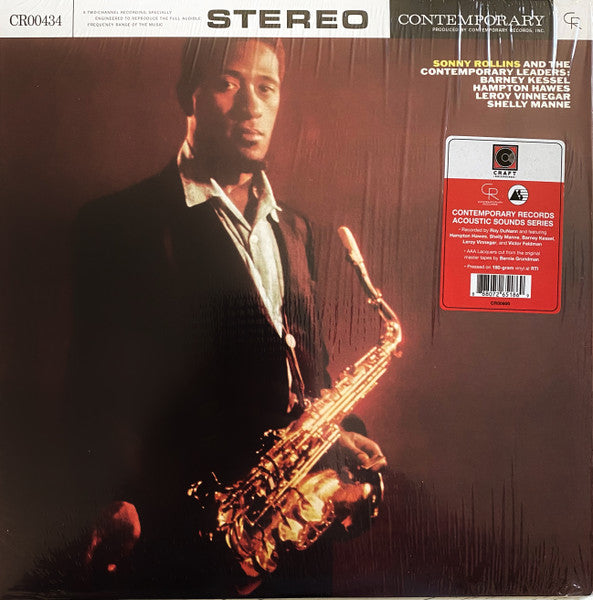 SONNY ROLLINS - Sonny Rollins And The Contemporary Leaders (Vinyle) - Craft / Contemporary