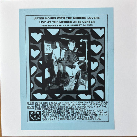 THE MODERN LOVERS - After Hours With The Modern Lovers (Vinyle)