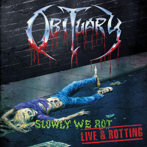 OBITUARY - Slowly We Rot - Live & Rotting (Vinyle)