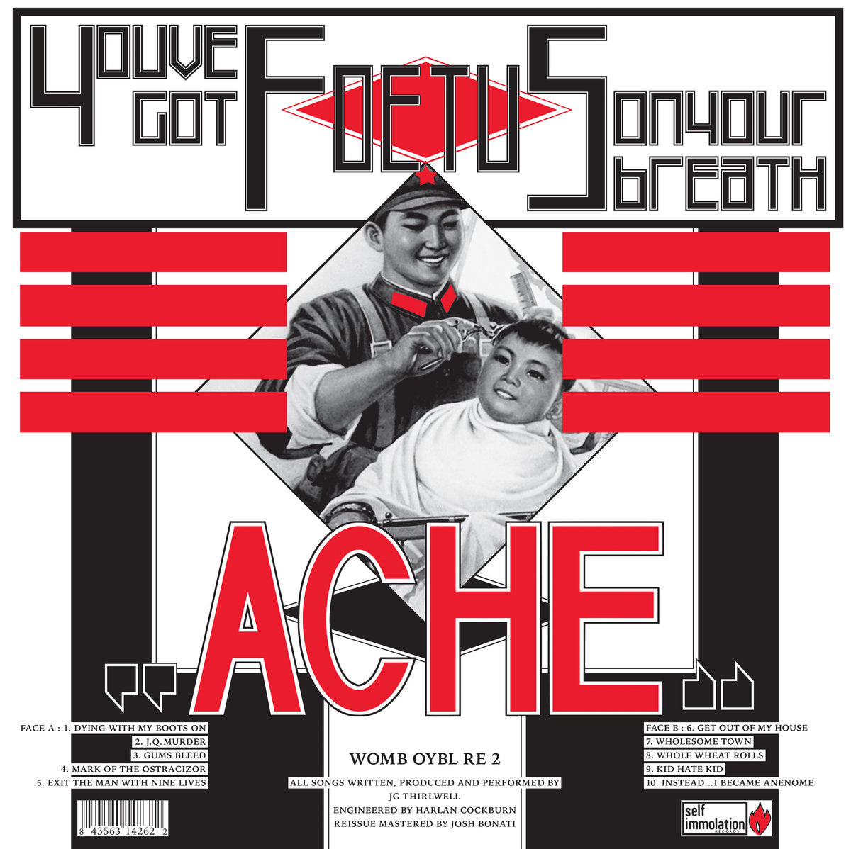YOU'VE GOT FOETUS ON YOUR BREATH - Ache (Vinyle)
