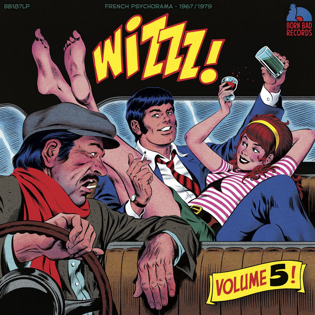 ARTISTES VARIÉS - Wizzz! Vol. 5 (French Psychorama 1967/1979) (Vinyle) - Born Bad