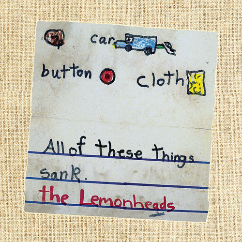 LEMONHEADS - Car Button Cloth (Vinyle) PRÉCOMMANDE