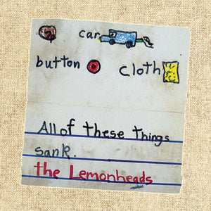 LEMONHEADS - Car Button Cloth (Vinyle) PRÉCOMMANDE