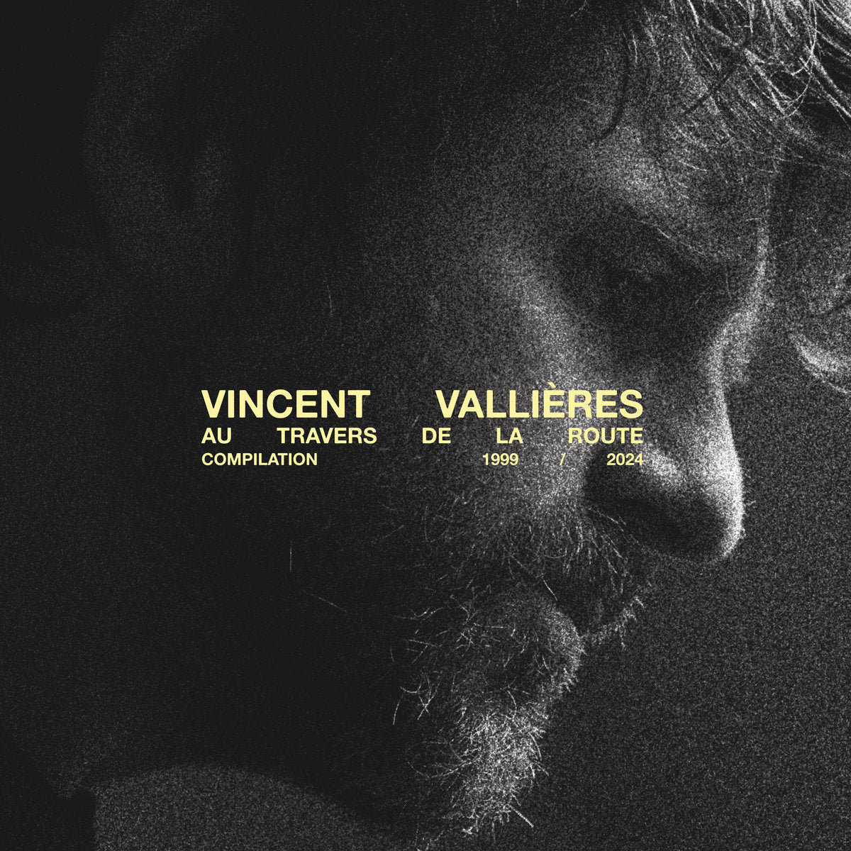 VINCENT VALLIÈRES - Vallières au travers de la route - Compilation 1999 / 2024 (Vinyle)