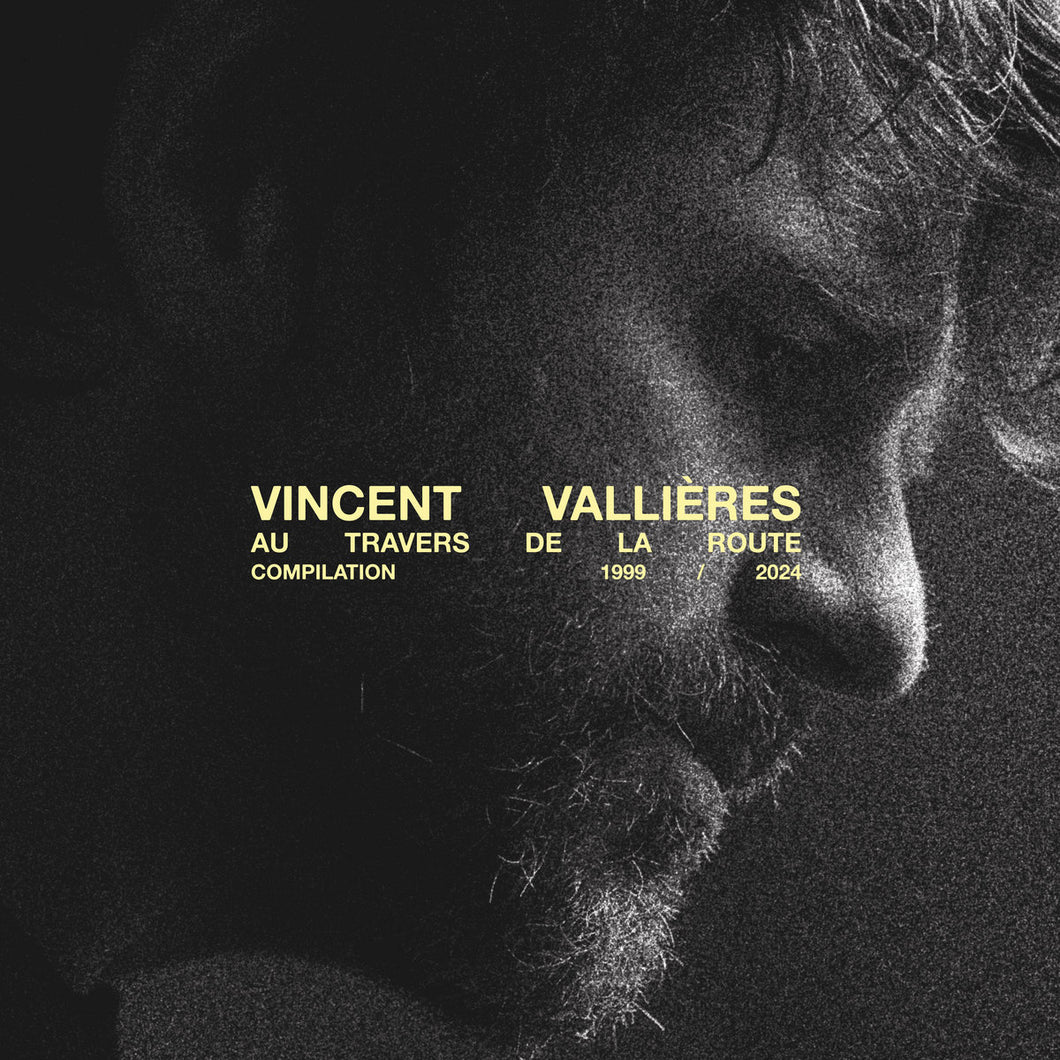 VINCENT VALLIÈRES - Vallières au travers de la route - Compilation 1999 / 2024 (Vinyle)