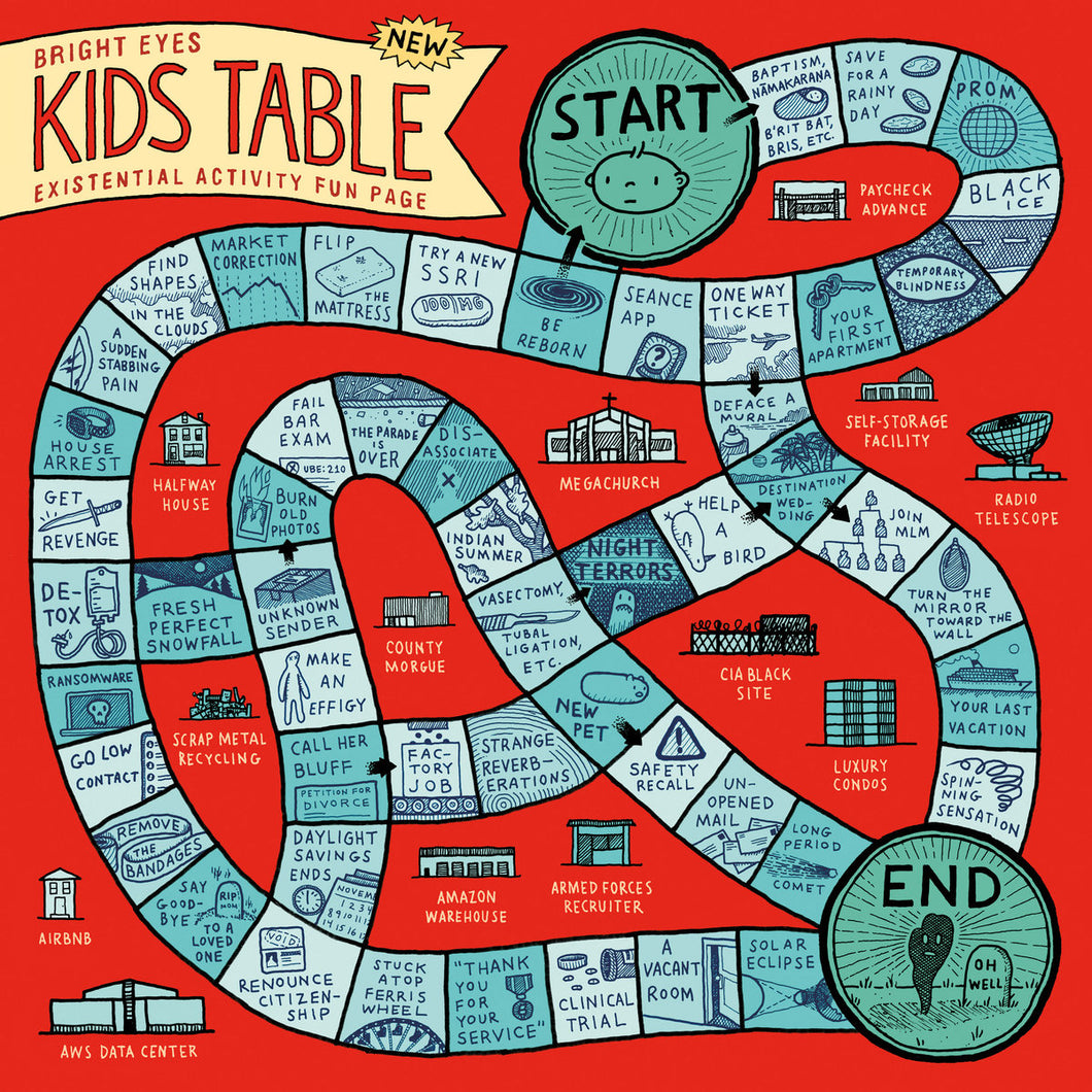 BRIGHT EYES - Kids Table (Vinyle) PRÉCOMMANDE