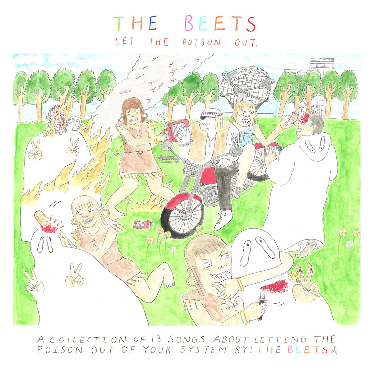 THE BEETS - Let The Poison Out (Vinyle)