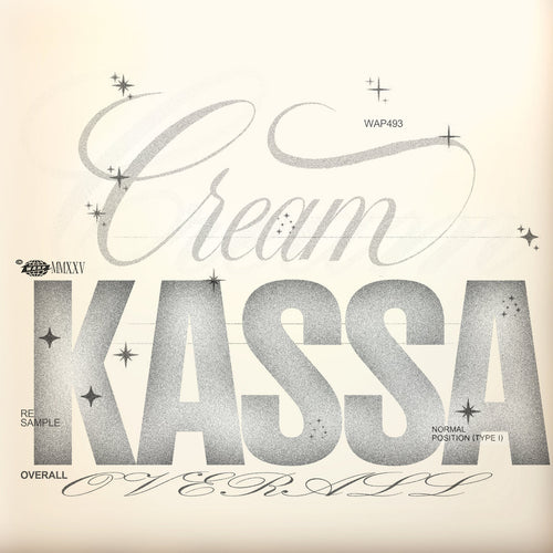 KASSA OVERALL - Cream (Vinyle) PRÉCOMMANDE