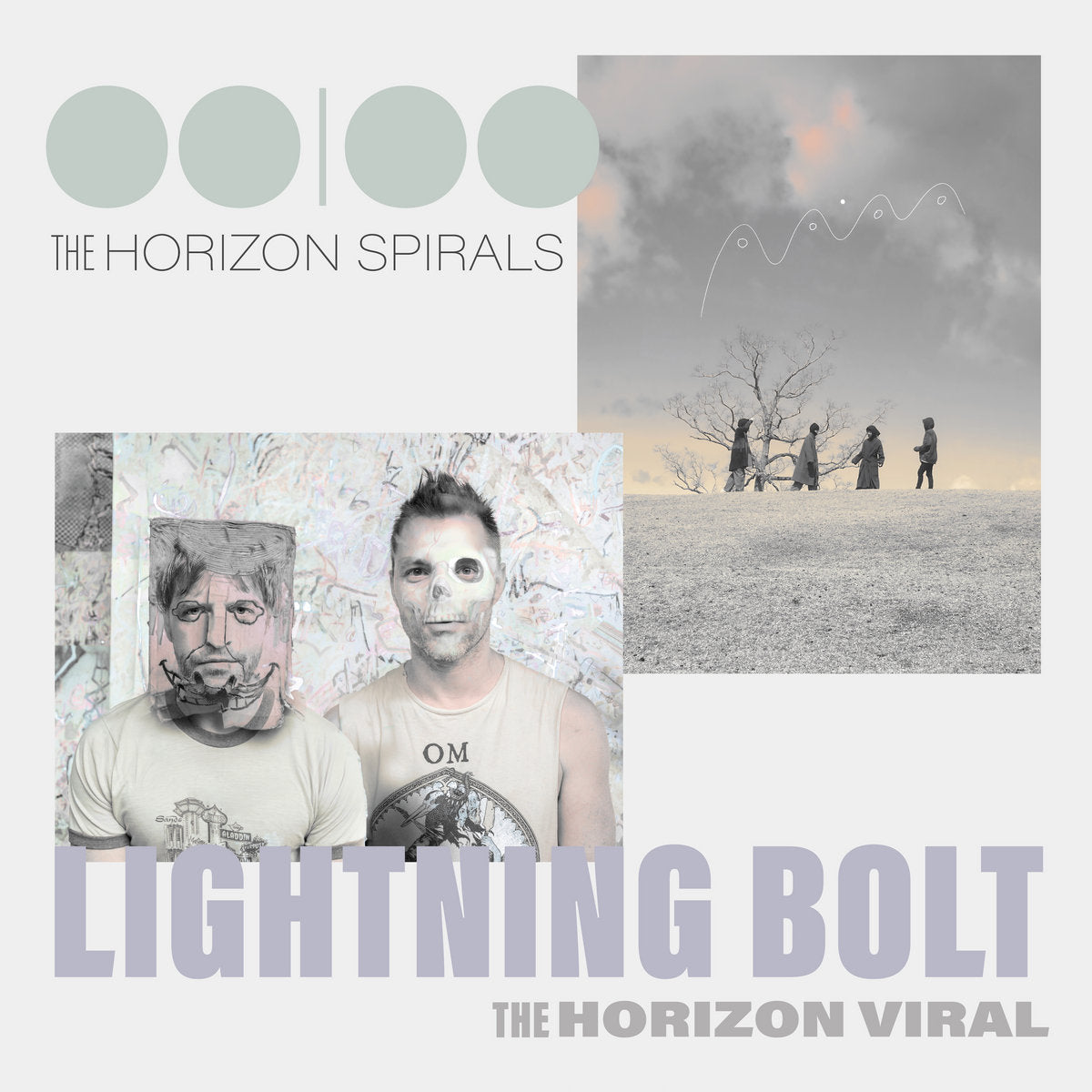 OOIOO / LIGHTNING BOLT - The Horizon Spirals / The Horizon Viral (Vinyle) PRÉCOMMANDE - Thrill Jockey