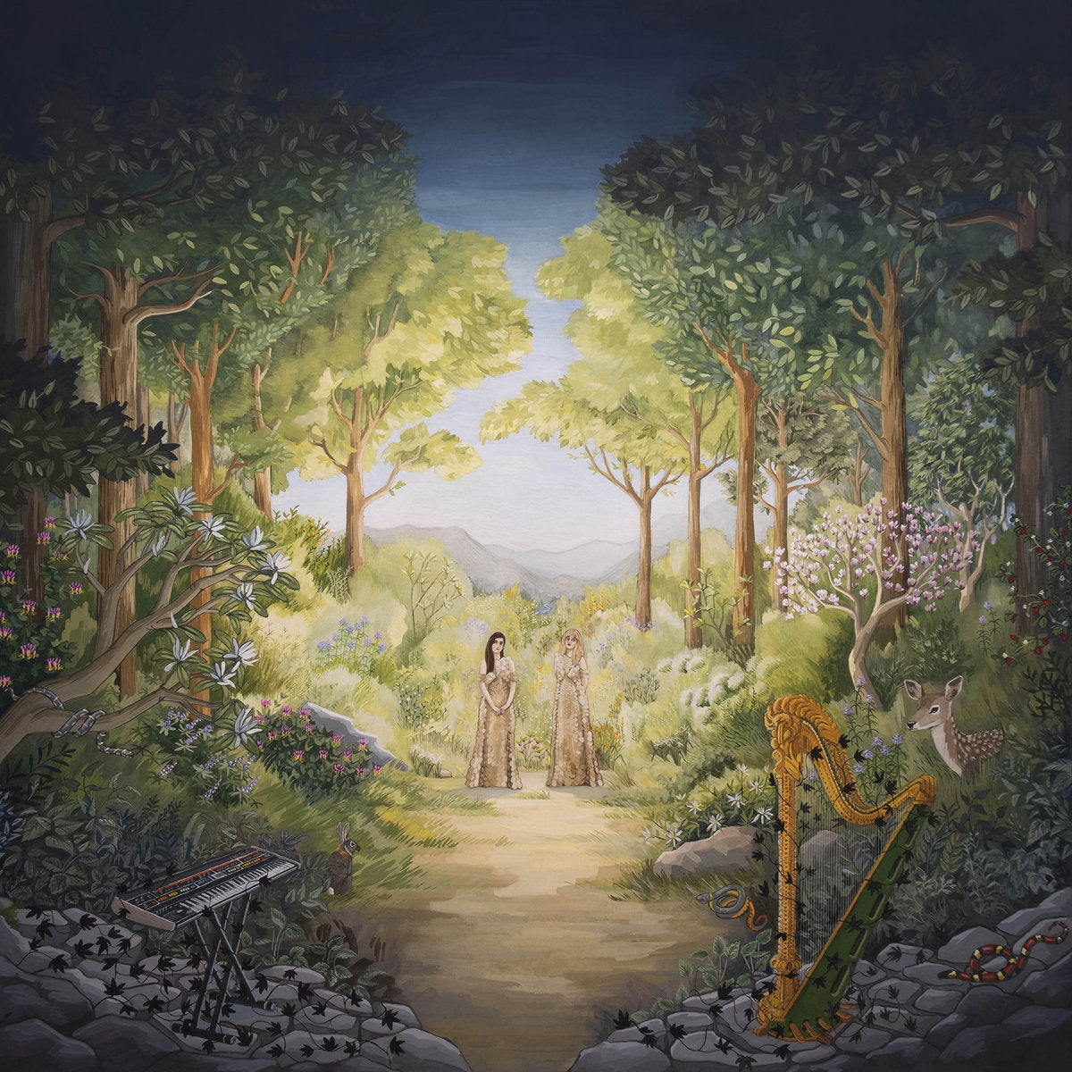 JULIANNA BARWICK & MARY LATTIMORE - Tragic Magic (Vinyle)