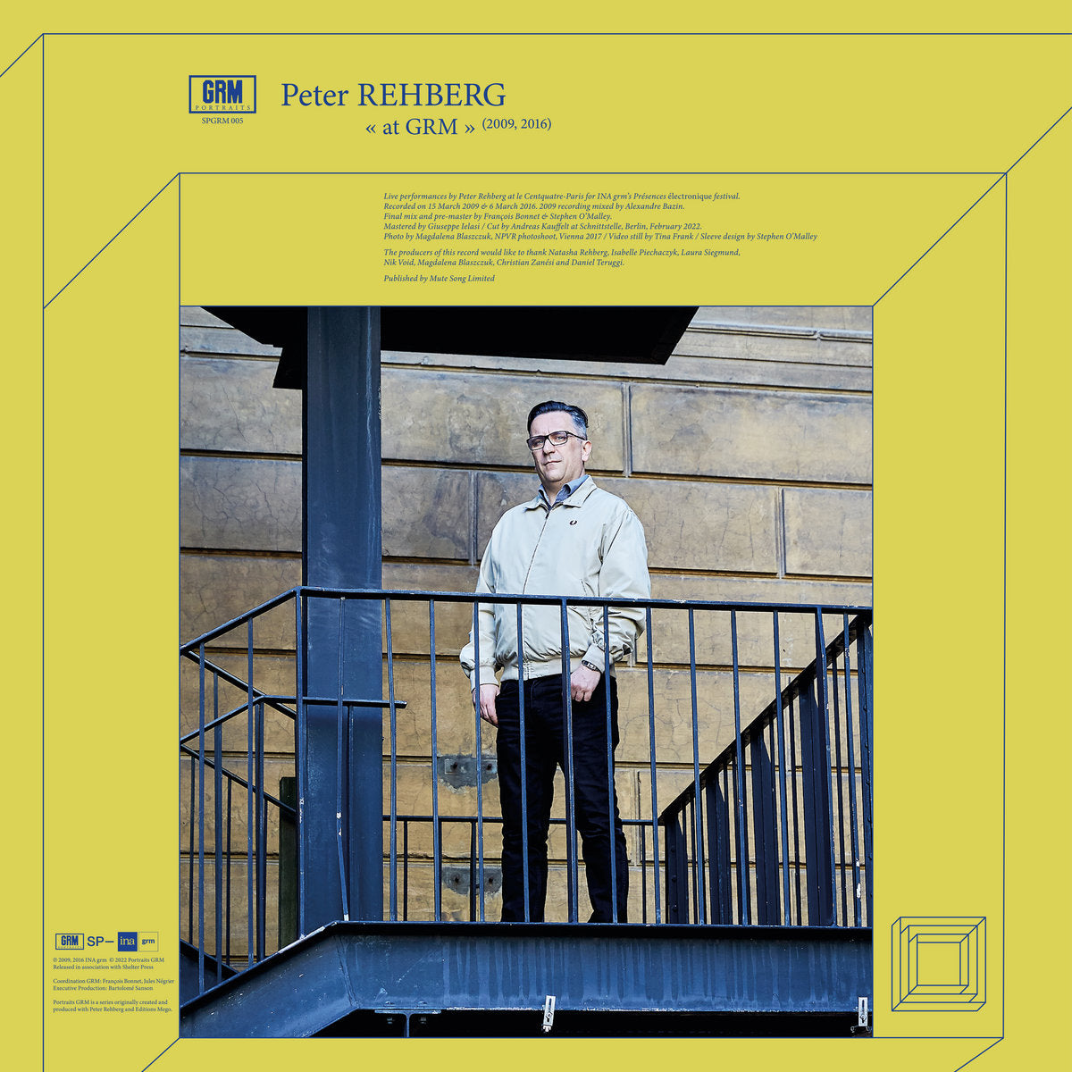 PETER REHBERG - At GRM (2009, 2016) (Vinyle)