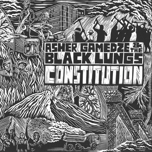GAMEDZE, ASHER & THE BLACK LUNGS - Constitution (Vinyle)