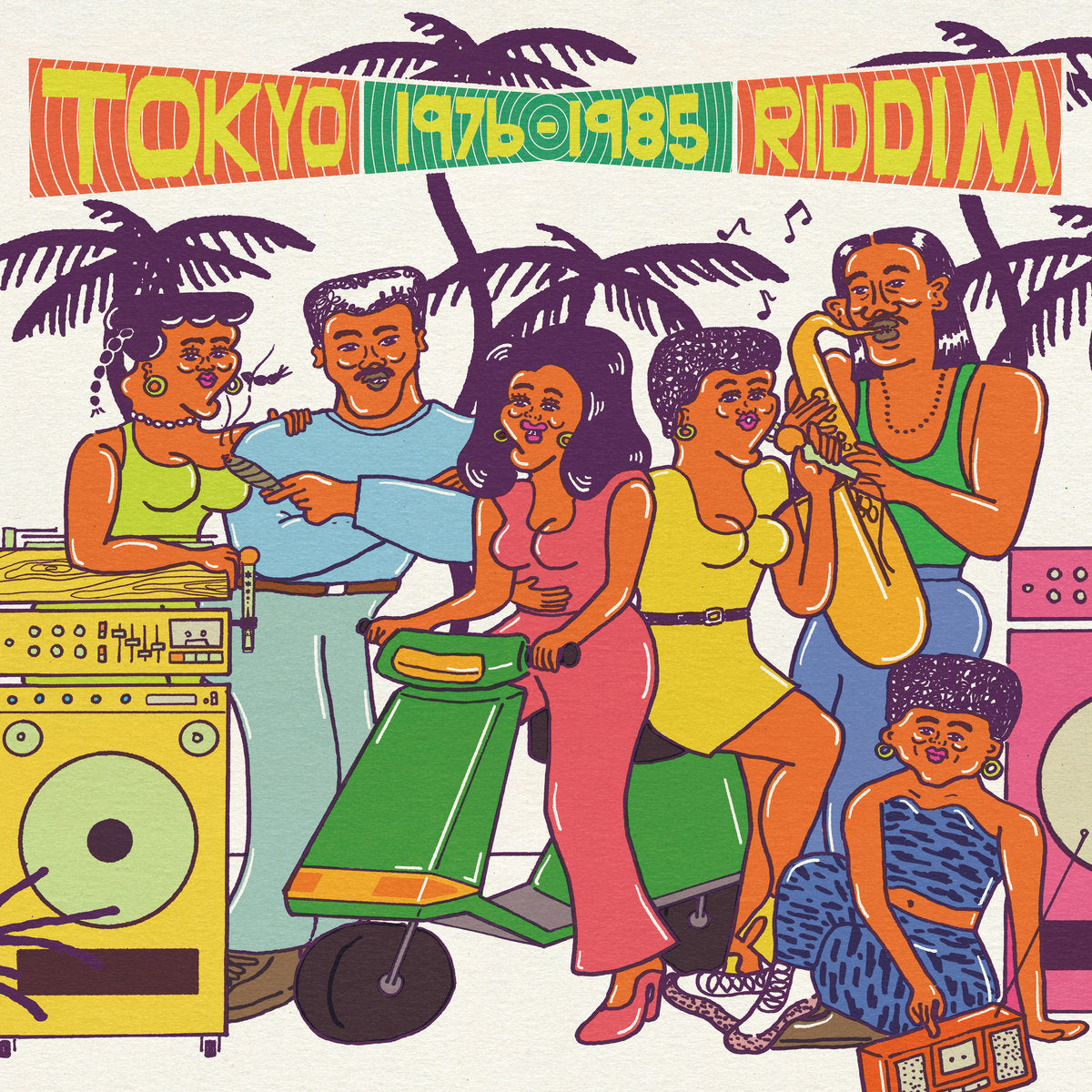 ARTISTES VARIÉS - Tokyo Riddim 1976-1985 (Vinyle)
