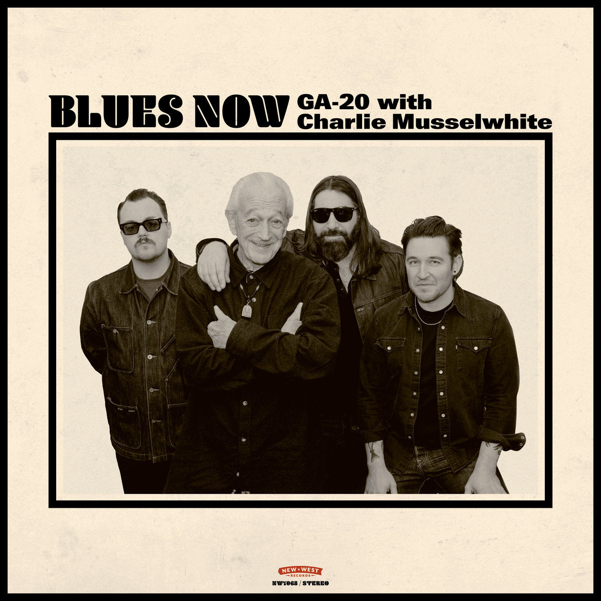 GA-20 WITH CHARLIE MUSSELWHITE - BLUES NOW (Vinyle) PRÉCOMMANDE (31 juillet)