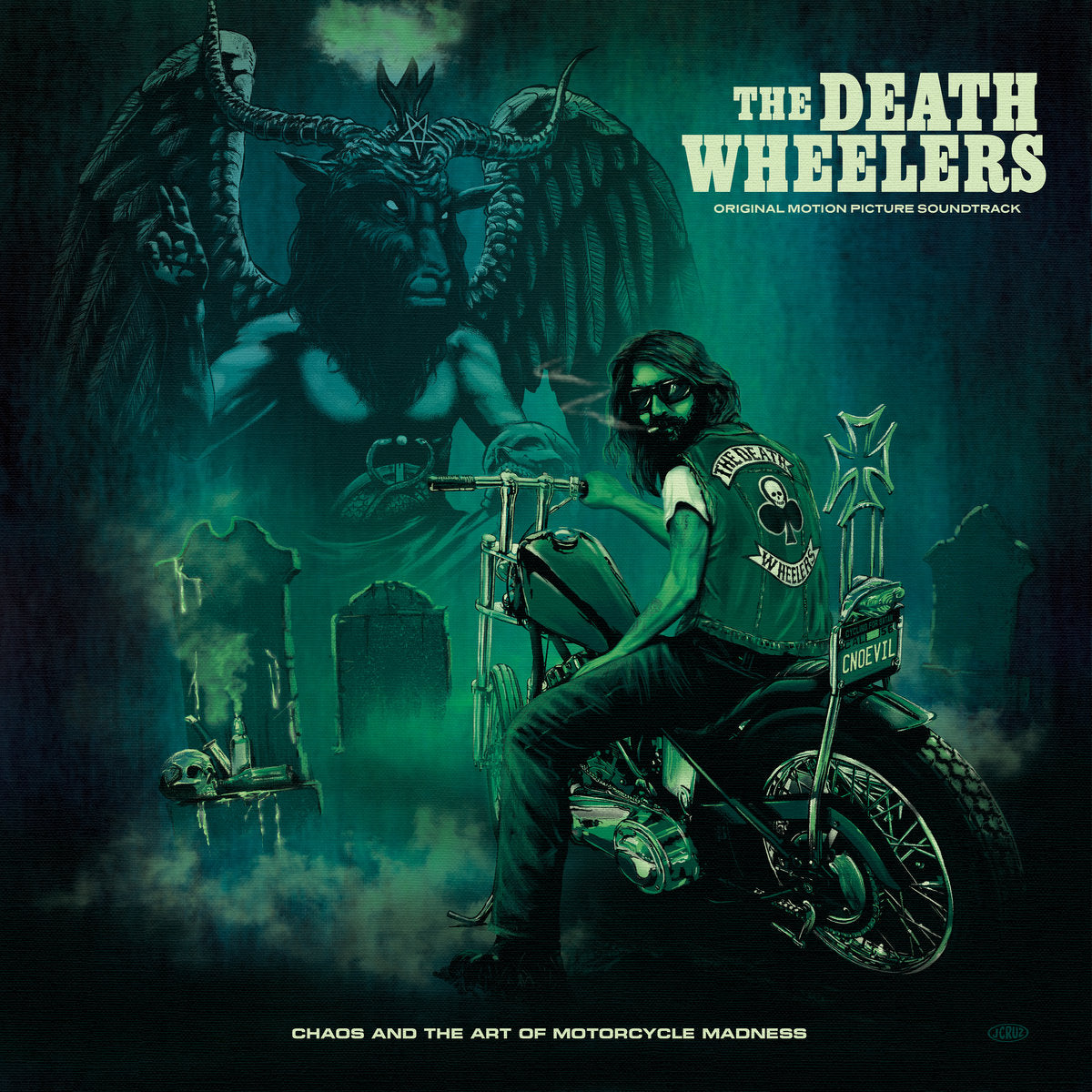 THE DEATH WHEELERS - Chaos and the Art of Motorcycle Madness (Vinyle)