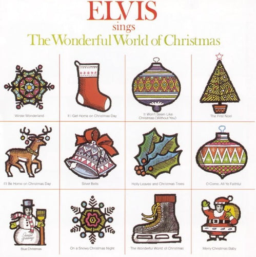 ELVIS PRESLEY - Elvis Sings the Wonderful World of Christmas (Vinyle)