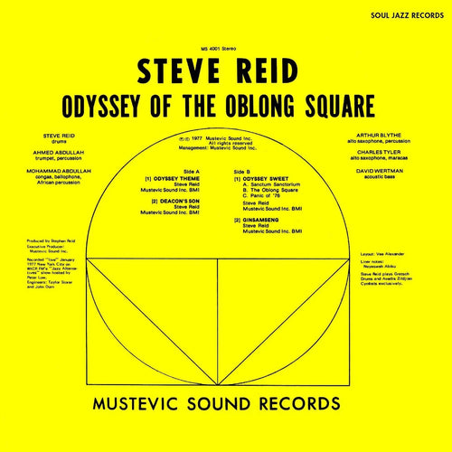 STEVE REID - Odyssey Of the Oblong Square (Vinyle)